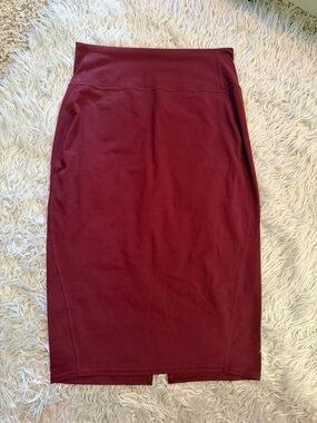 lululemon athletica align midi skirt